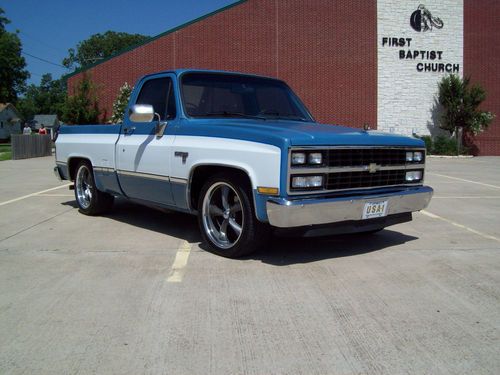 1987 chevrolet short bed (fuel injected, cold air) runs and drives great