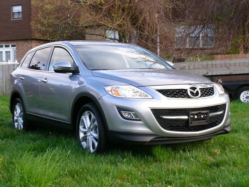 2012 mazda cx-9 grand touring sport utility 4-door 3.7l no reserve dvd camera