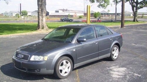 2003 audi a4 1.8l turbo! bank repo! absolute auction! no reserve!