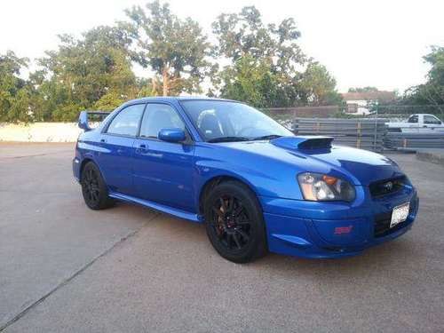 2005 subaru impreza wrx sti sedan 4-door 2.5l