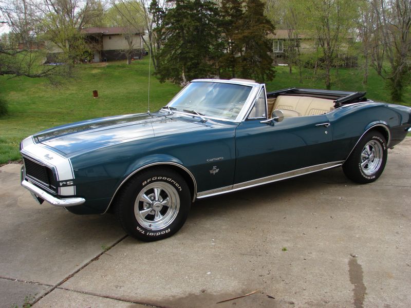 1967 camaro rally sport convertible