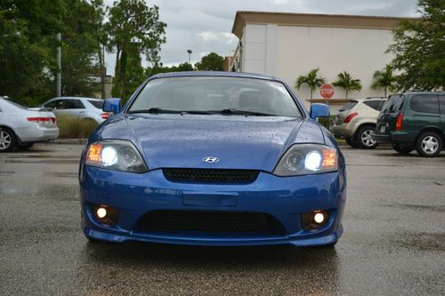 Sell Used 2005 Hyundai Tiburon Gt Leather Seats A C Low