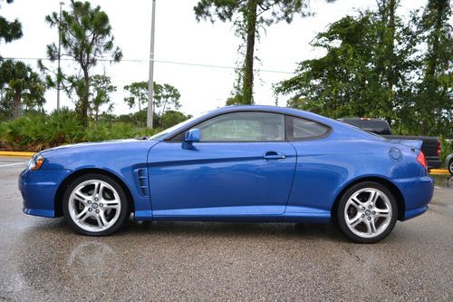 Sell Used 2005 Hyundai Tiburon Gt Leather Seats A C Low