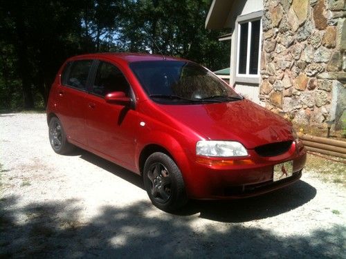 2007 chevy aveo - 124k miles - 5 speed - cold ac - runs and drives great
