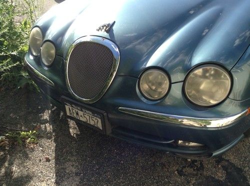 Jaguar s type 2001 blue