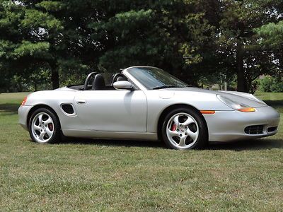 2000 porsche boxster s roadster 2dr- convertible- 6 speed- low miles