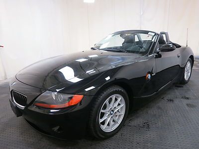 2004 bmw z4 convertible low reserve ac cd chicago clean