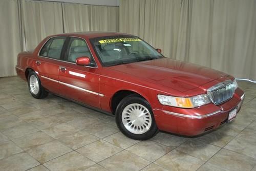 2000 mercury grand marquis ls w/clean carfax one owner leather