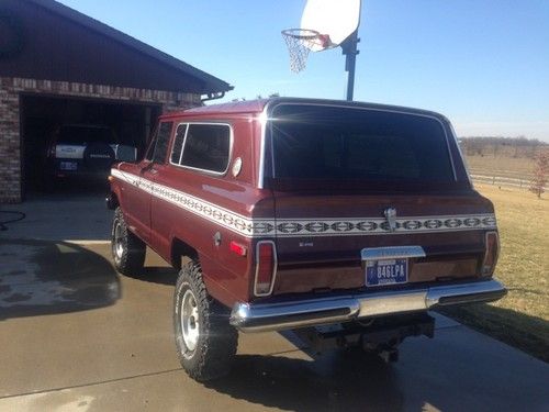 Sell Used 1979 Jeep Cherokee Chief In Columbus Indiana United States