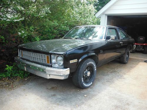 1978 chevy nova project, great start to a hot rod-no reserve!!