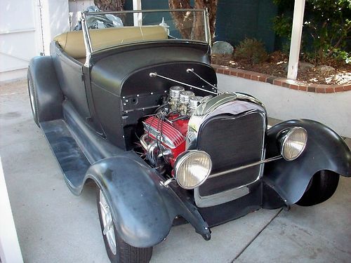 1928-29 ford   all steal roadster project other