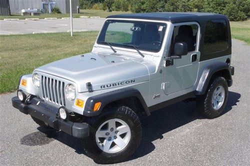 2004 jeep wrangler rubicon for sale~low miles~new tires~only 11,811 miles!!