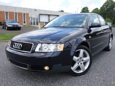Audi a4 3.0 quattro awd new timing kit premium cold package autocheck no reserve