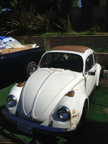 1973 vw beetle w/ funtional ragtop