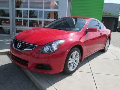 Altima coupe red alloy wheels power seat 2 door one owner clear title