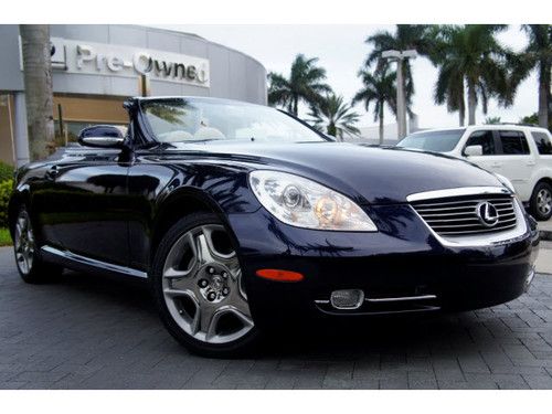 2007 lexus sc 430,clean carfax,only 2 owners,florida!!!