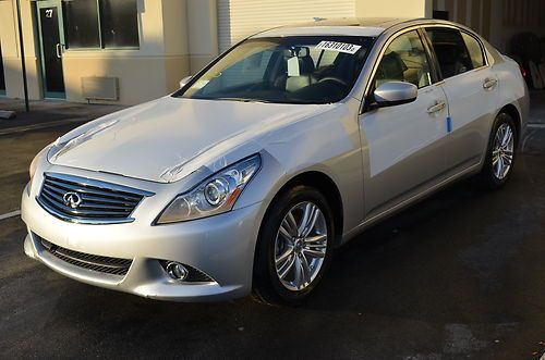 2013 infiniti g37x loaded awd selling no reserve ! as-is needs work see listing