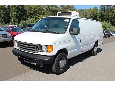 No reserve! reefer 2004 ford e350 sd extended, runs out strong!