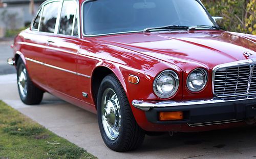 1978 jaguar xj6l  true collector car original xj6 not a chevy conv. xjr low res.