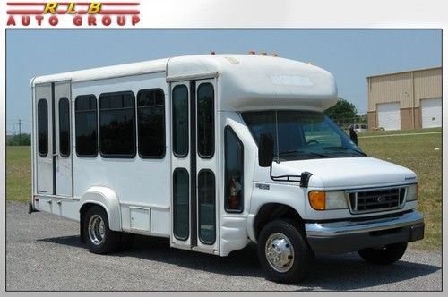 2003 e-350 starcraft 12 passenger raised roof shuttle bus call us now toll free