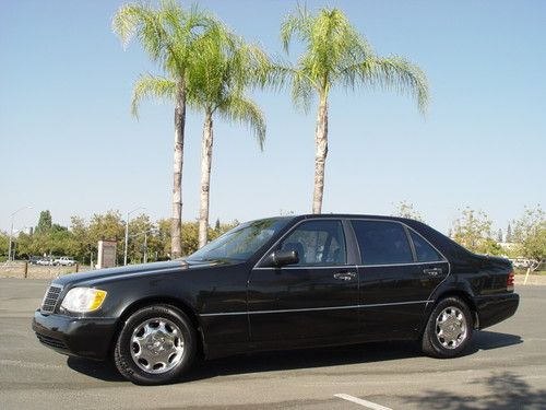 1993 mercedes benz 400sel 400 sel 63k chrome rims  low price no reserve l@@k now