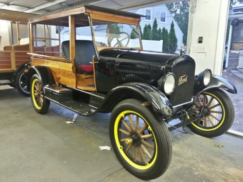 All original 1926 ford model t fruit wagon fully rerstored museum quality