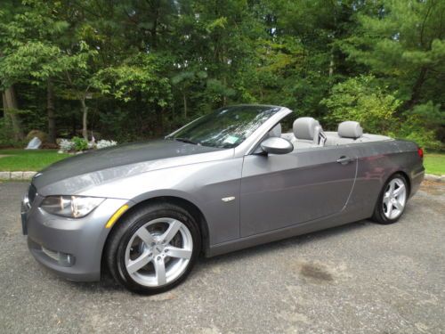 2007 bmw 335i hardtop convertible 2-door 3.0l turbo charged w/ bmw warranty