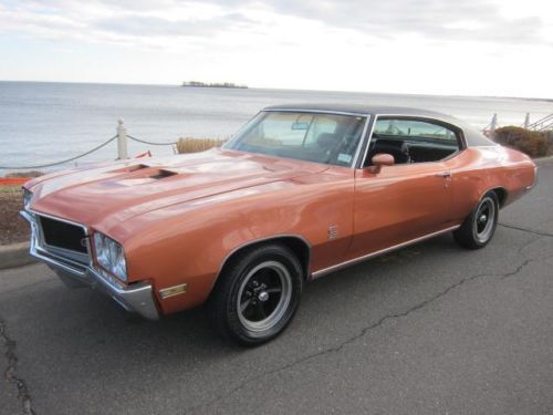 1971 buick gs350 #&#039;s matching w/ buildsheet no reserve