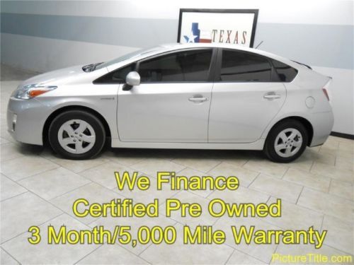 10 prius iii sedan hybrid keyless go certified warranty finance texas