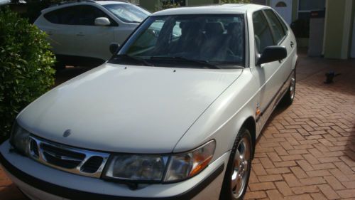 1999 saab 9-3 hatchback florida classic car no rust 2nd owner