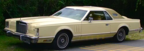 1977 lincoln mark v base coupe 2-door 7.5l