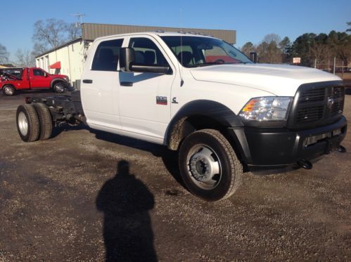 2012 ram 5500 4x4 chassis cab dually 4wd crew cab st dodge ram 5500 new new new