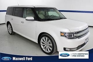 13 ford flex limited ecoboost, all wheel drive, panoramic sunroof, super clean!