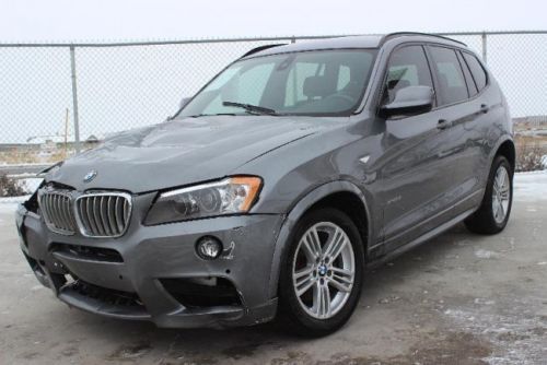 2012 bmw x3 xdrive28i damaged salvage only 16k miles loaded export welcome l@@k!