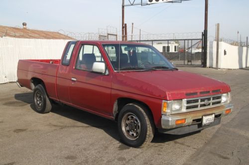 1992 nissan pickup king cab 2wd manual 4 cylinder no reserve