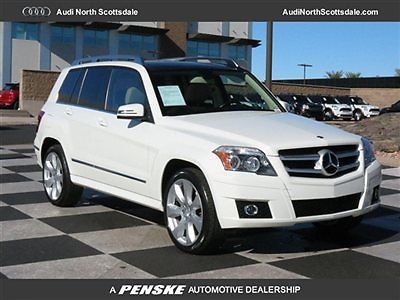 11 mercedes benz glk 350 white leather gps heated seats sun roof warranty 43k