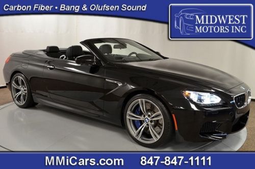 2013 bmw m6 convertible black loaded one owner pristine 6 series