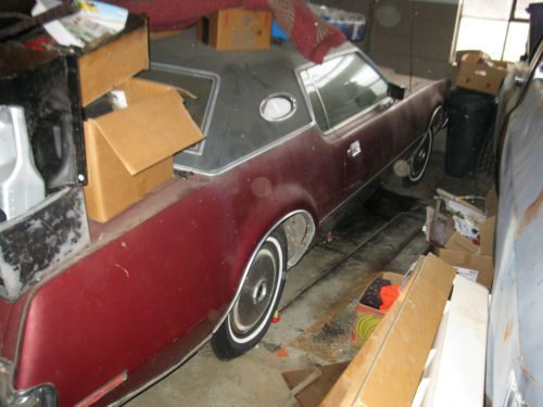 1973 lincoln continental mark 4 barn find no reserve auction