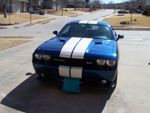 Srt8 deep water blue with white stripes ie 786
