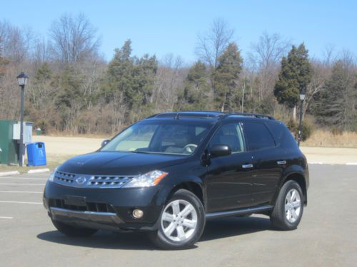 2006 nissan murano sl awd 1 owner! *navi, back up camera, leather, no reserve*
