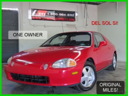 1994 honda del sol si one owner original miles super rare targa top no reserve