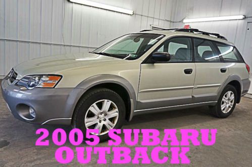 2005 subaru legacy outback wagon awd one owner sporty  gas saver must see wow !!