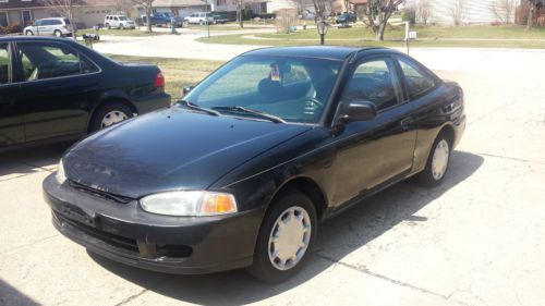 2002 mitsubishi mirage 5 speed black