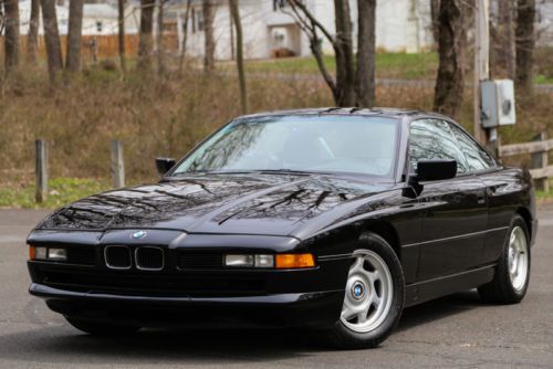 1993 bmw 850ci v12 5.0l super low 40k miles rare collectible 850 carfax