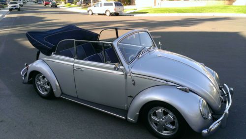 1962 vw beetle convertible - runs great! rare!