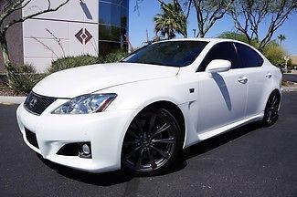 08 is f navigation backup camera mark levinson pearl white 19 inch wheels wow