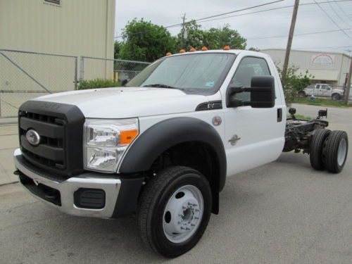 2011 ford f450 sd xl auto diesel 6.7l cab and chassis reg cab 2wd
