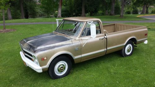 One owner!, all original! 1968 chevy c20 camper special. rust free, xln shape!