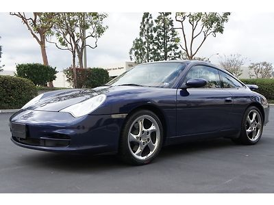 2002 porsche 911 targa navi lapis blue 3.6l full leather tiptronic xenon