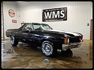 72 black chevy car truck 2wd new factory original rs rally vinyl chrome sb 350 2